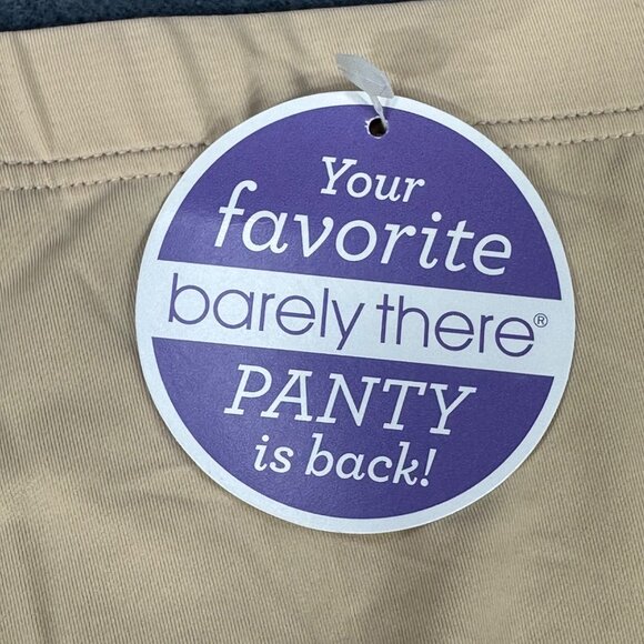 Maidenform Womens Size Medium 6 Panty Boyshort Barely There Beige New - Picture 3 of 9